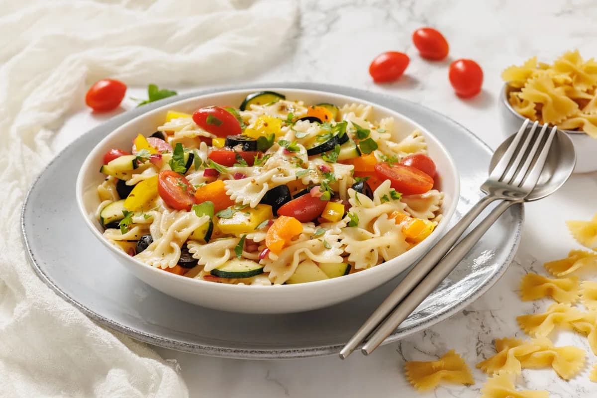 Summer Bow Tie Pasta Salad
