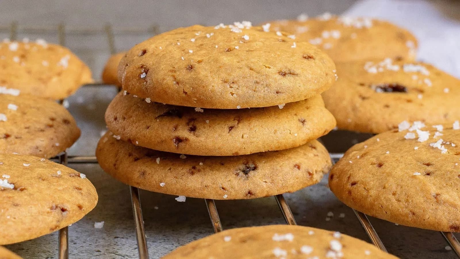 Sweet Salted Honey Cookies