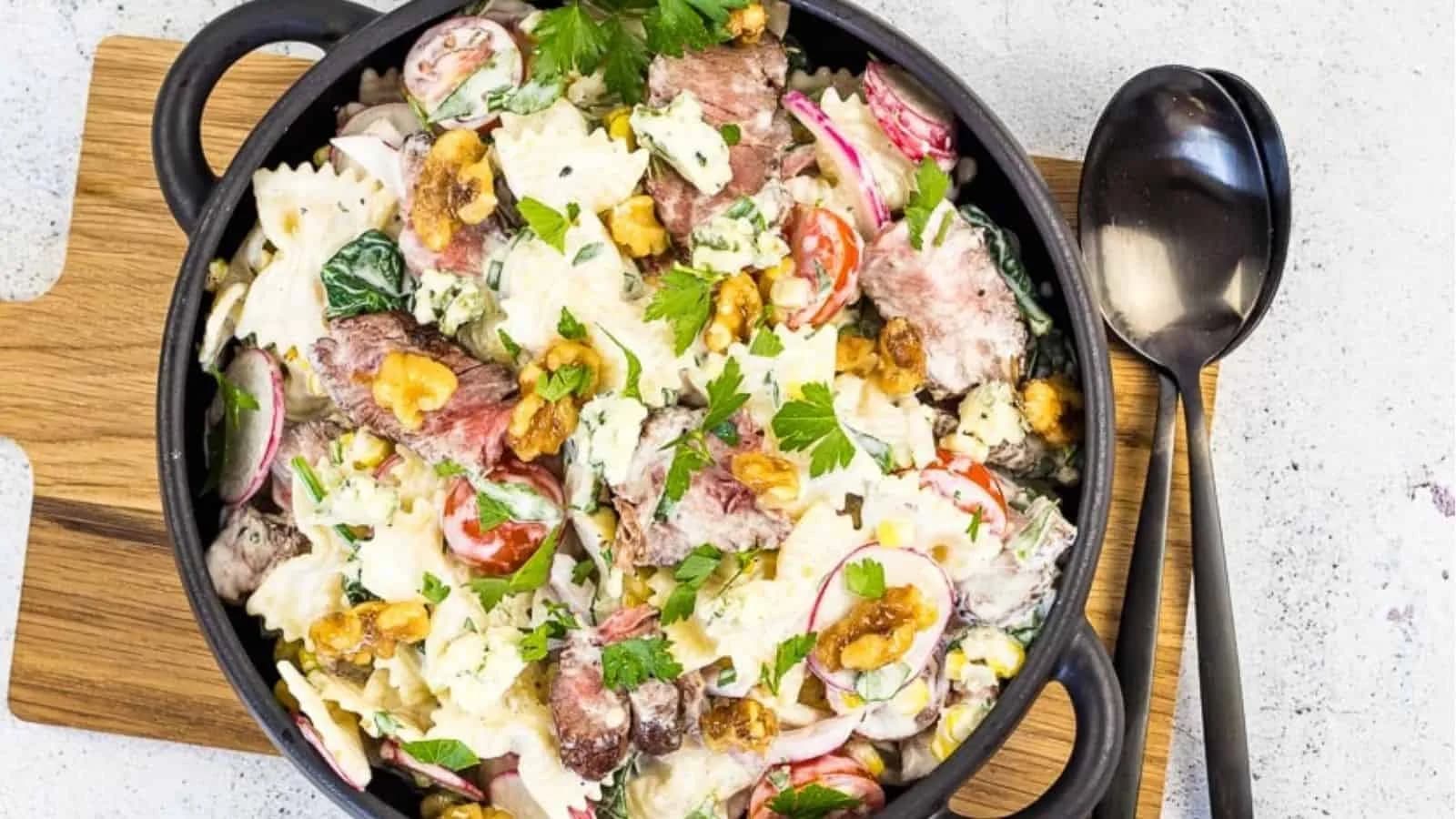 Steak & Pasta Salad