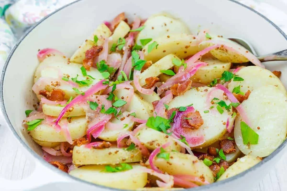 Chef Jenn’s Warm German Potato Salad