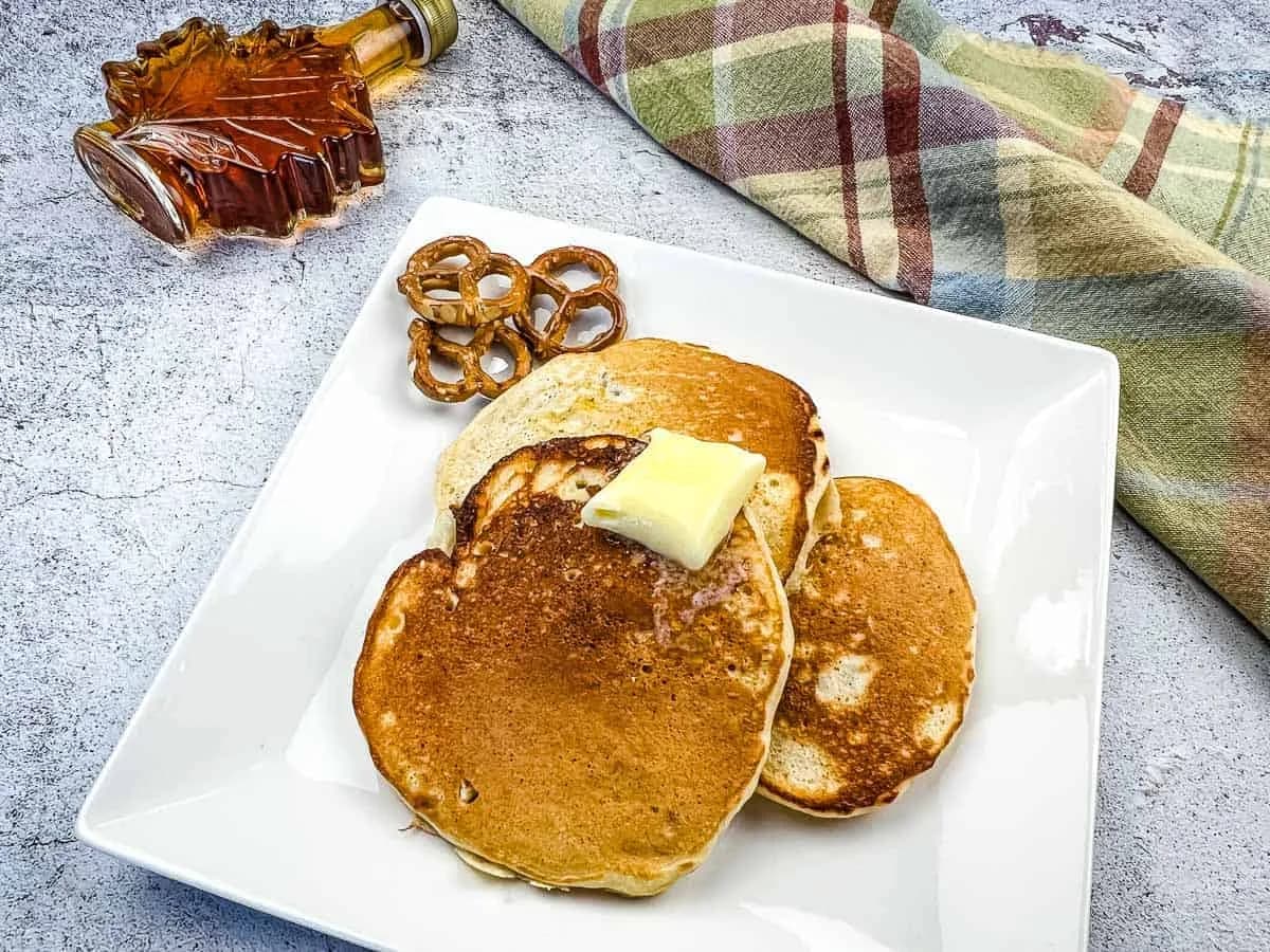 Pretzel Pancakes