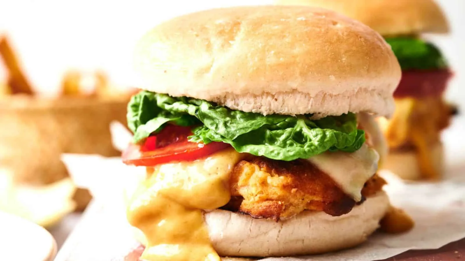 Homemade KFC Zinger Burger