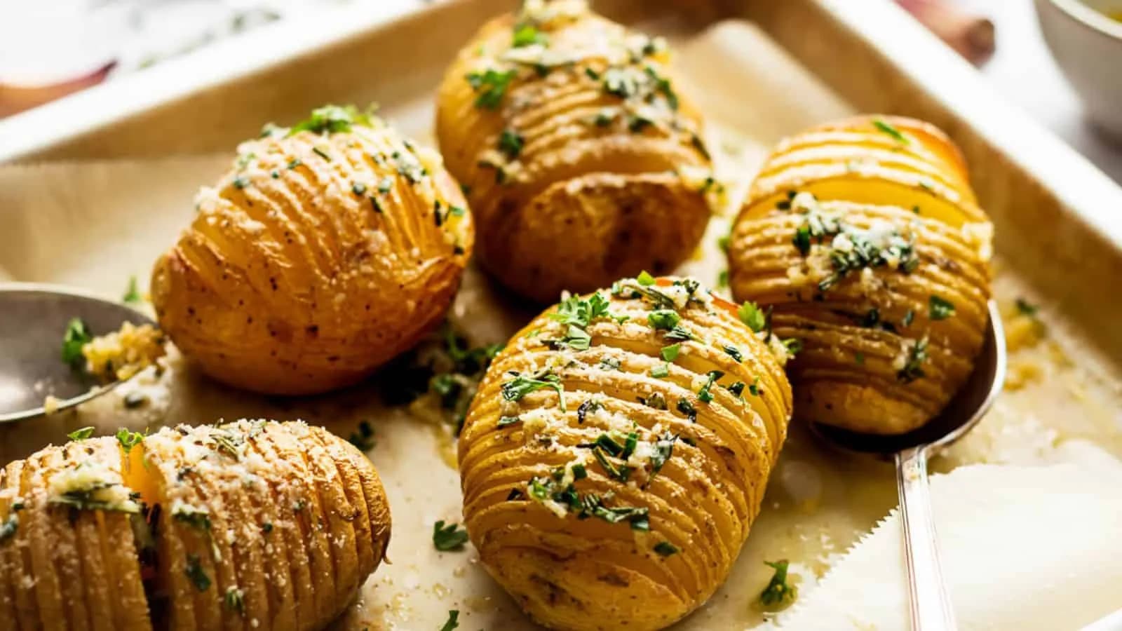 Hasselback Potatoes
