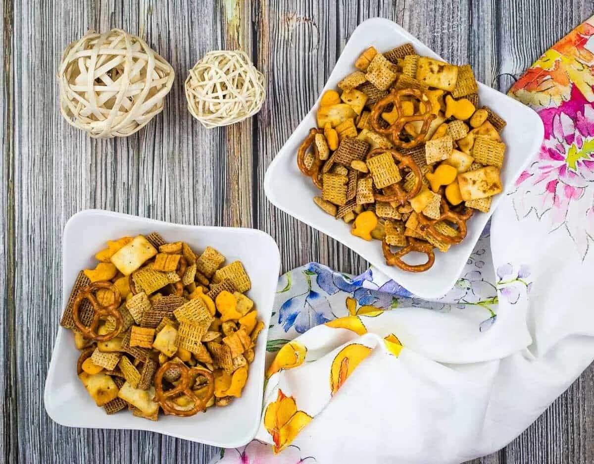Spicy Smoked Chex Mix