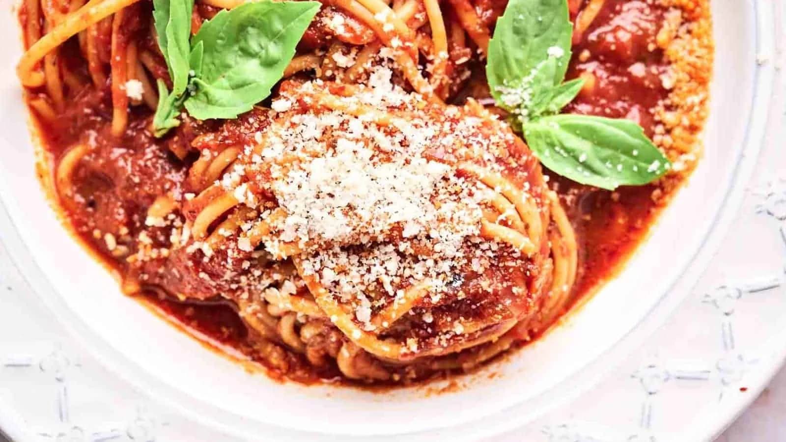 Spaghetti Marinara