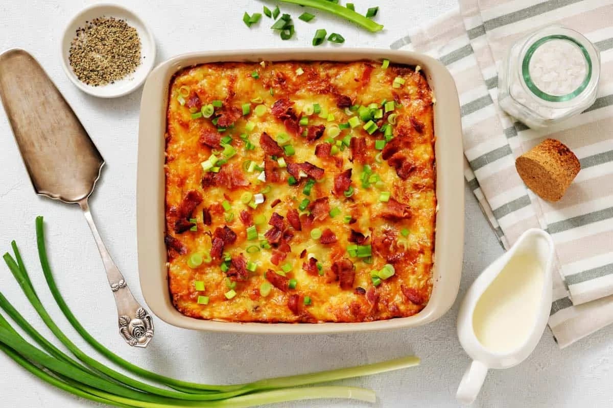 Grandma’s Twice-Baked Potato Casserole