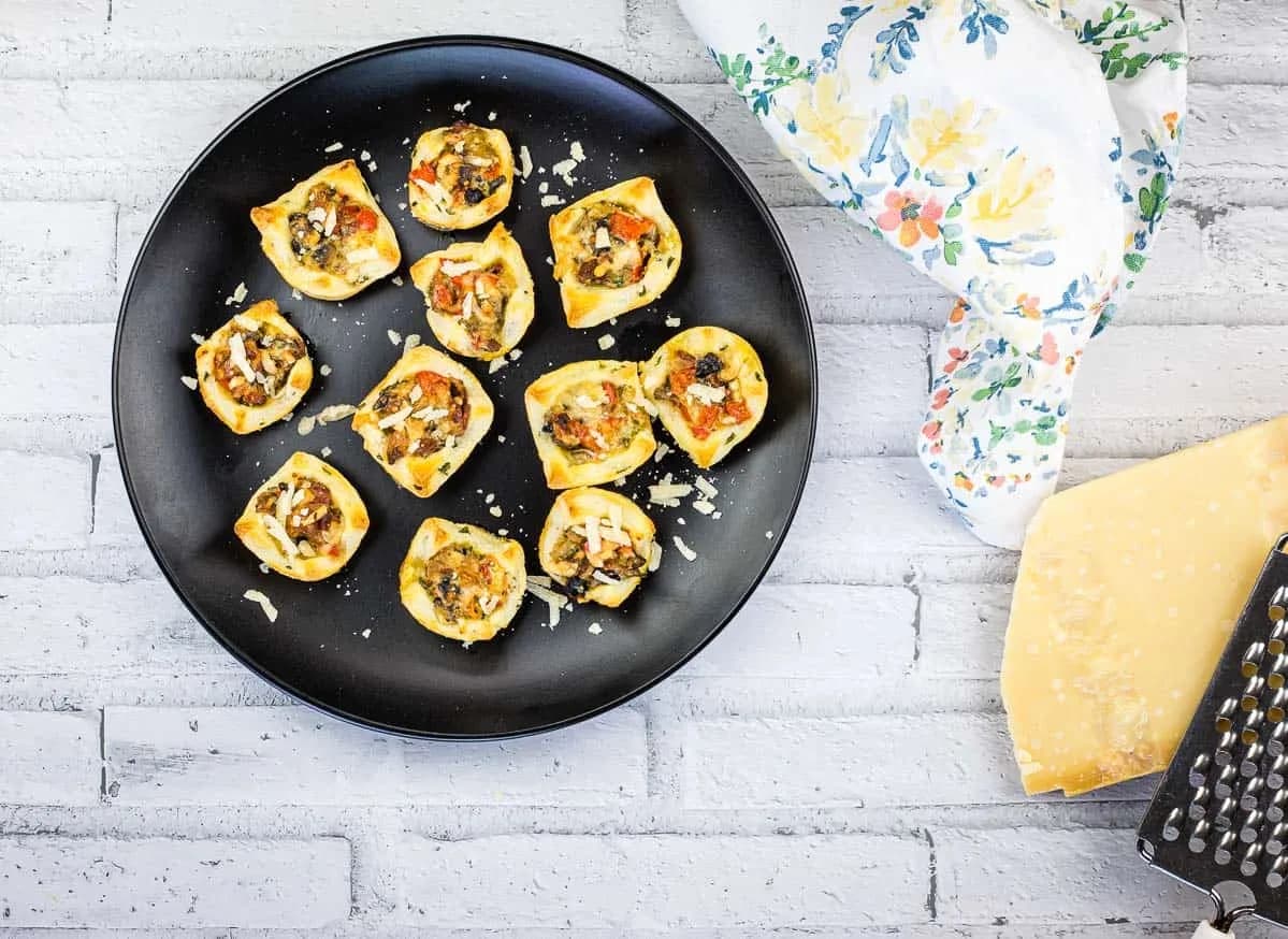 Bacon and Mushroom Tartlets