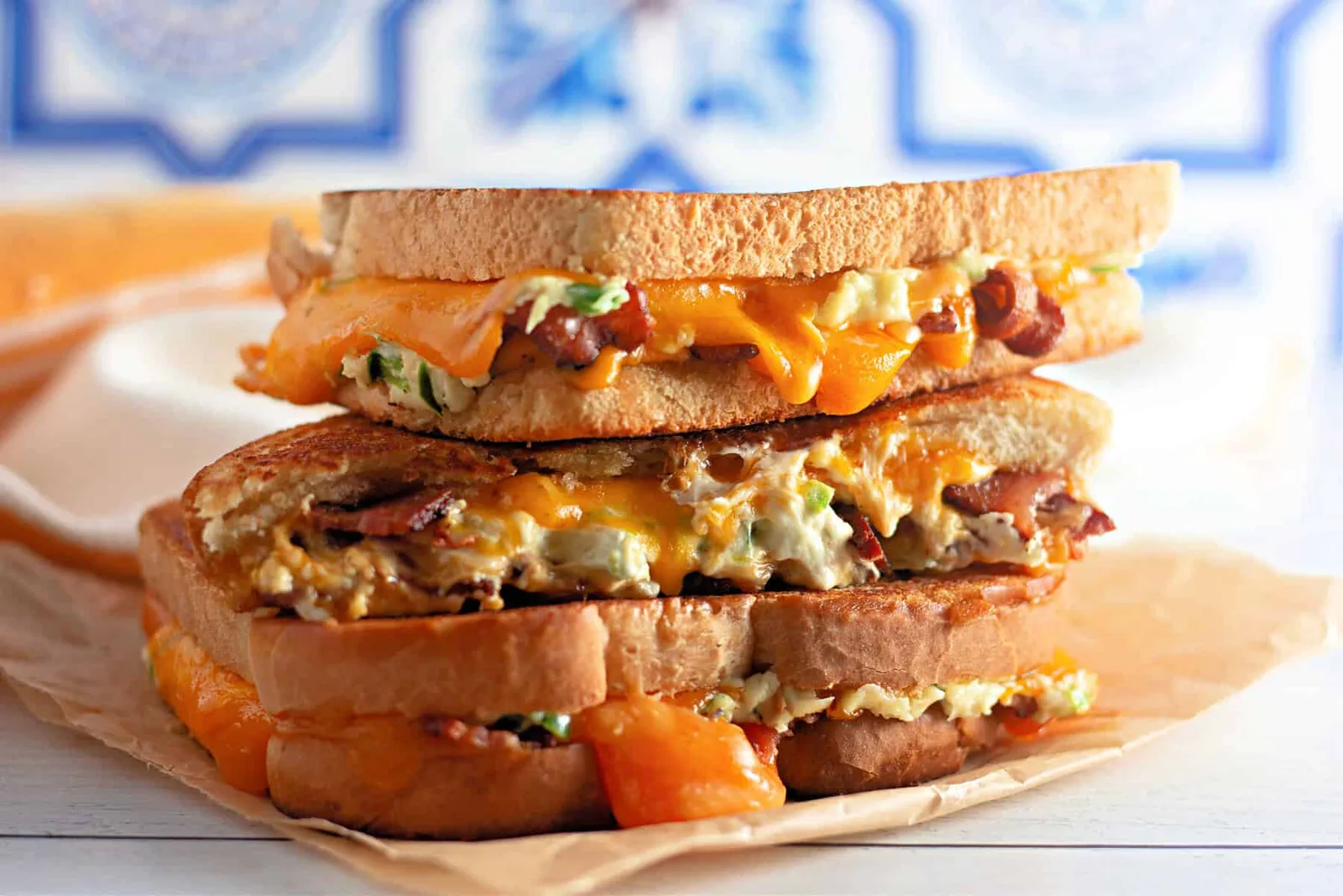 Jalapeño Popper Grilled Cheese