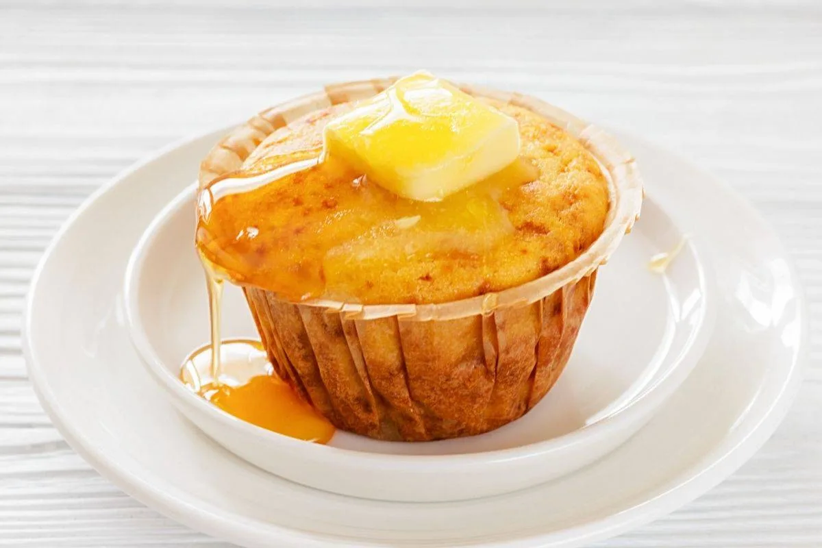 Honey Cornbread Muffins