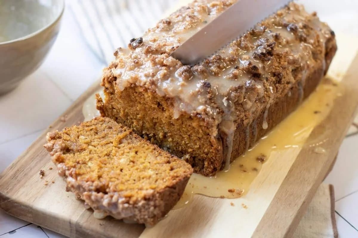Grandma’s Pumpkin Bread with Streusel