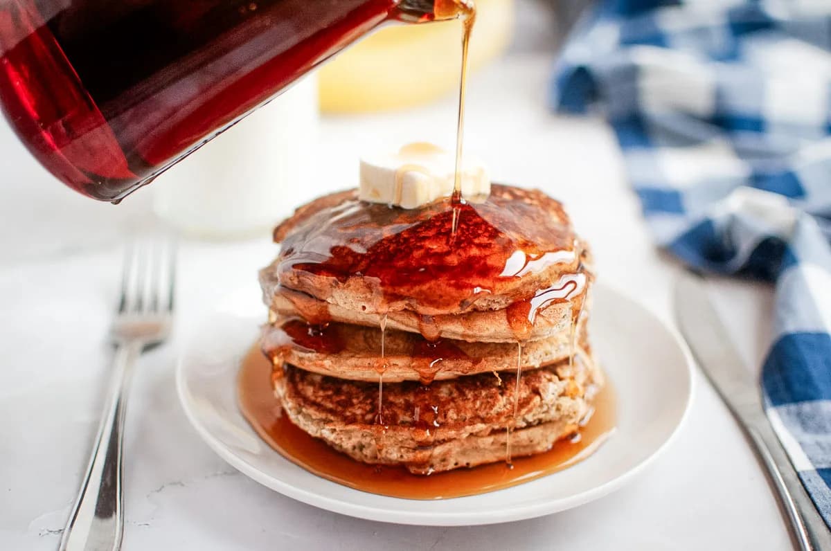 Buttermilk Oatmeal Pancakes
