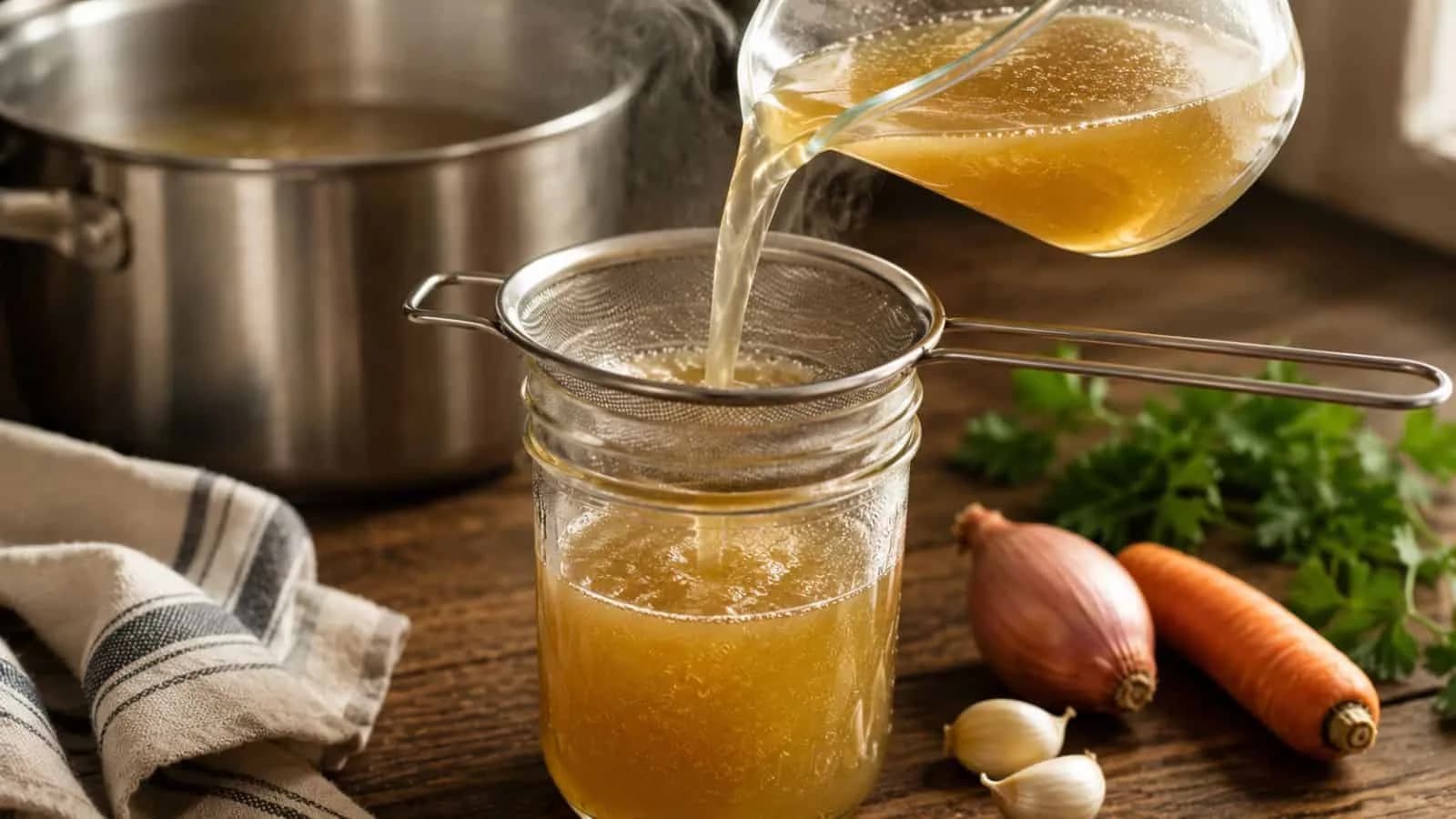 Instant Pot Chicken Broth