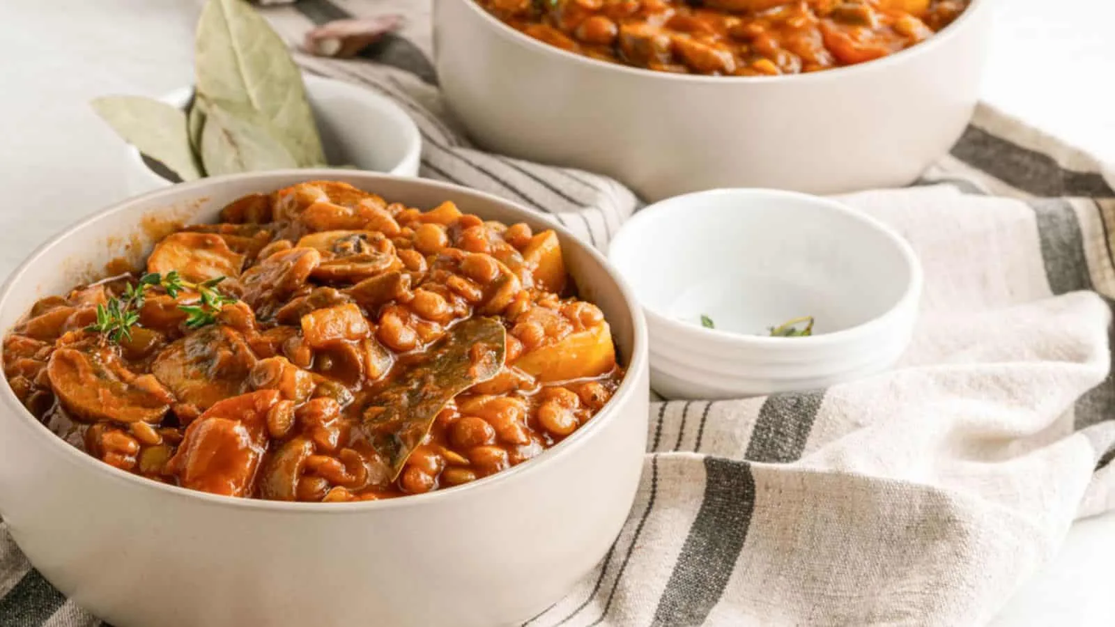 Vegan Mushroom Lentil Stew