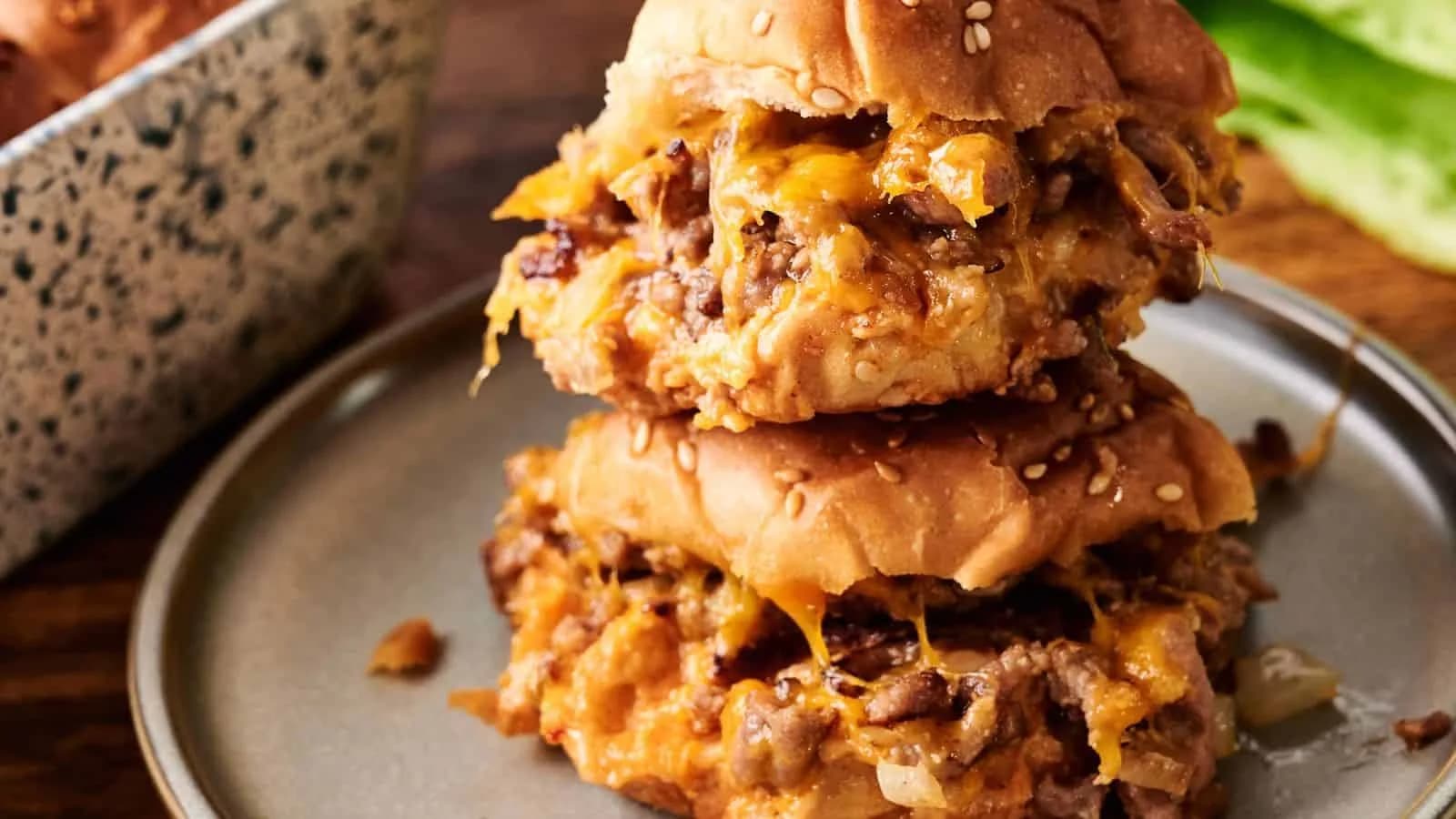 Air Fryer Big Mac Sliders