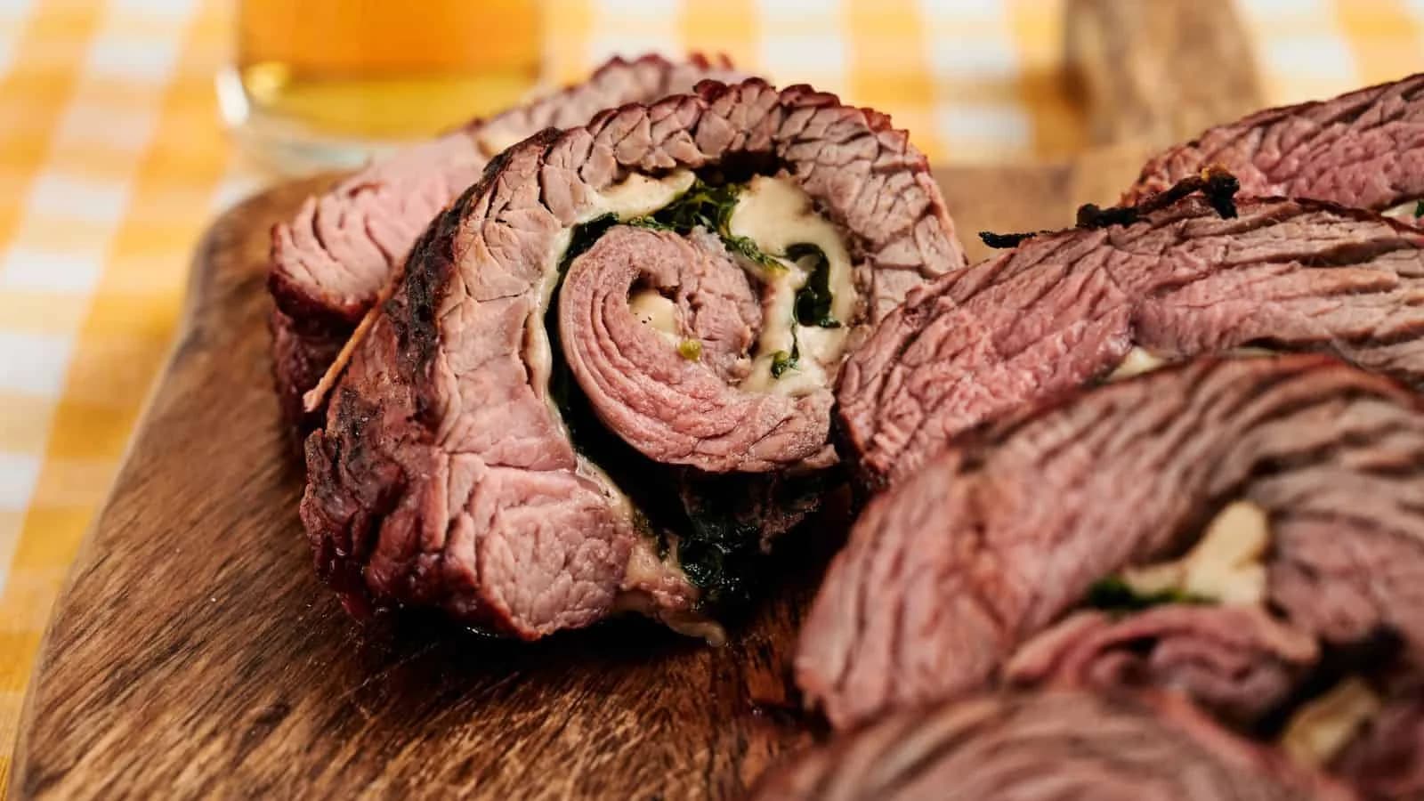 Grilled Steak Pinwheels
