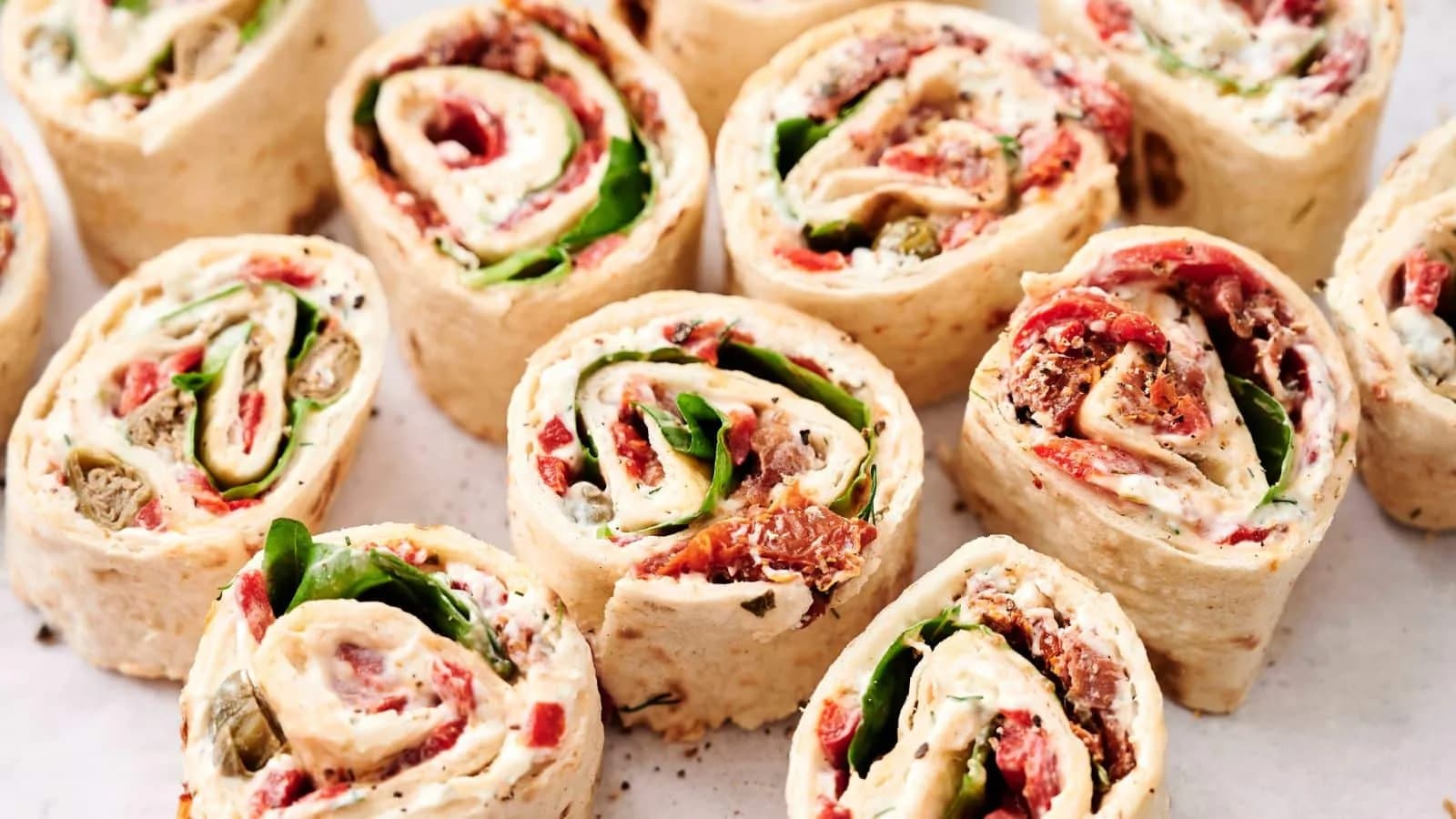 Spiral Pinwheel Sandwiches