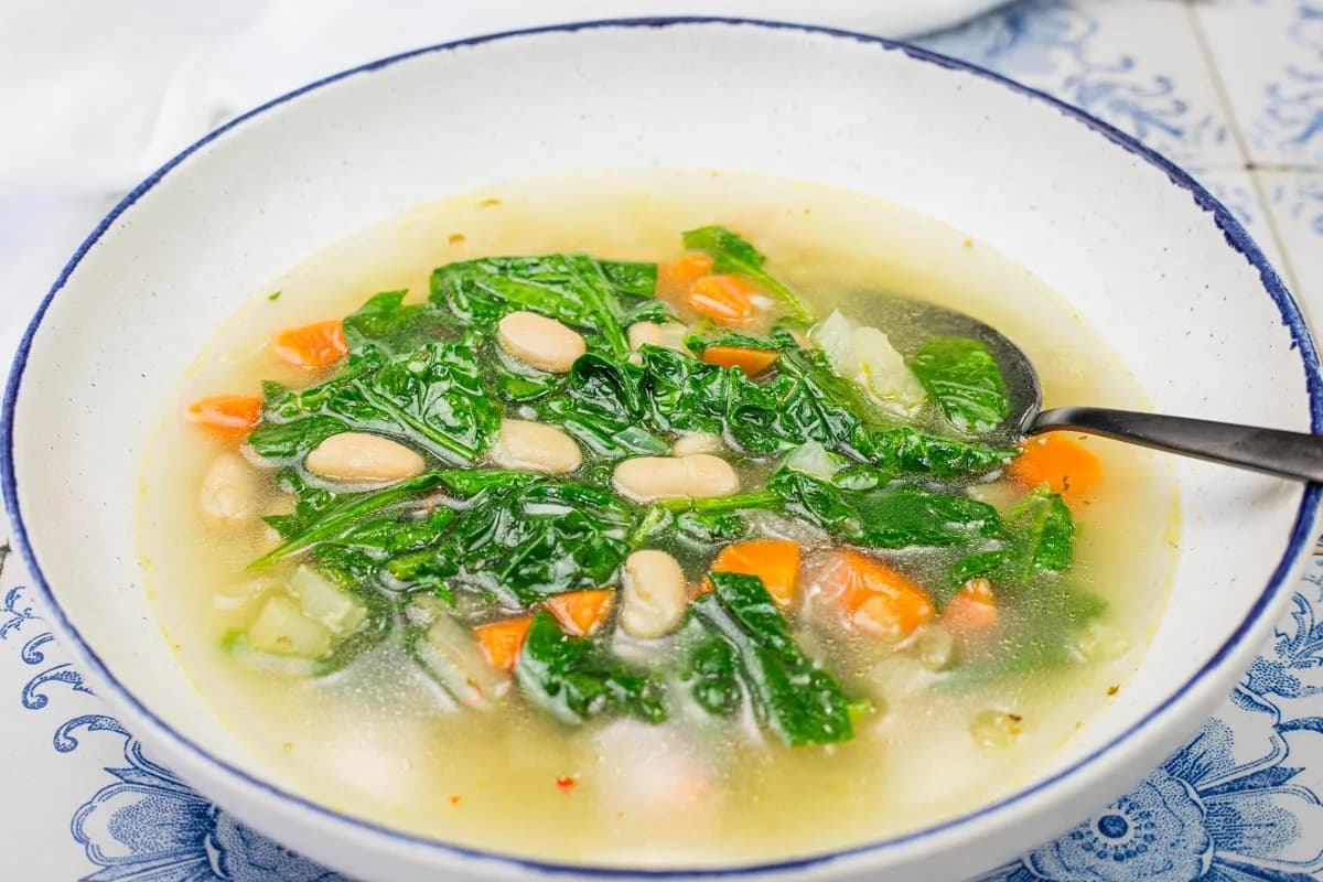 Rice and White Bean Soup