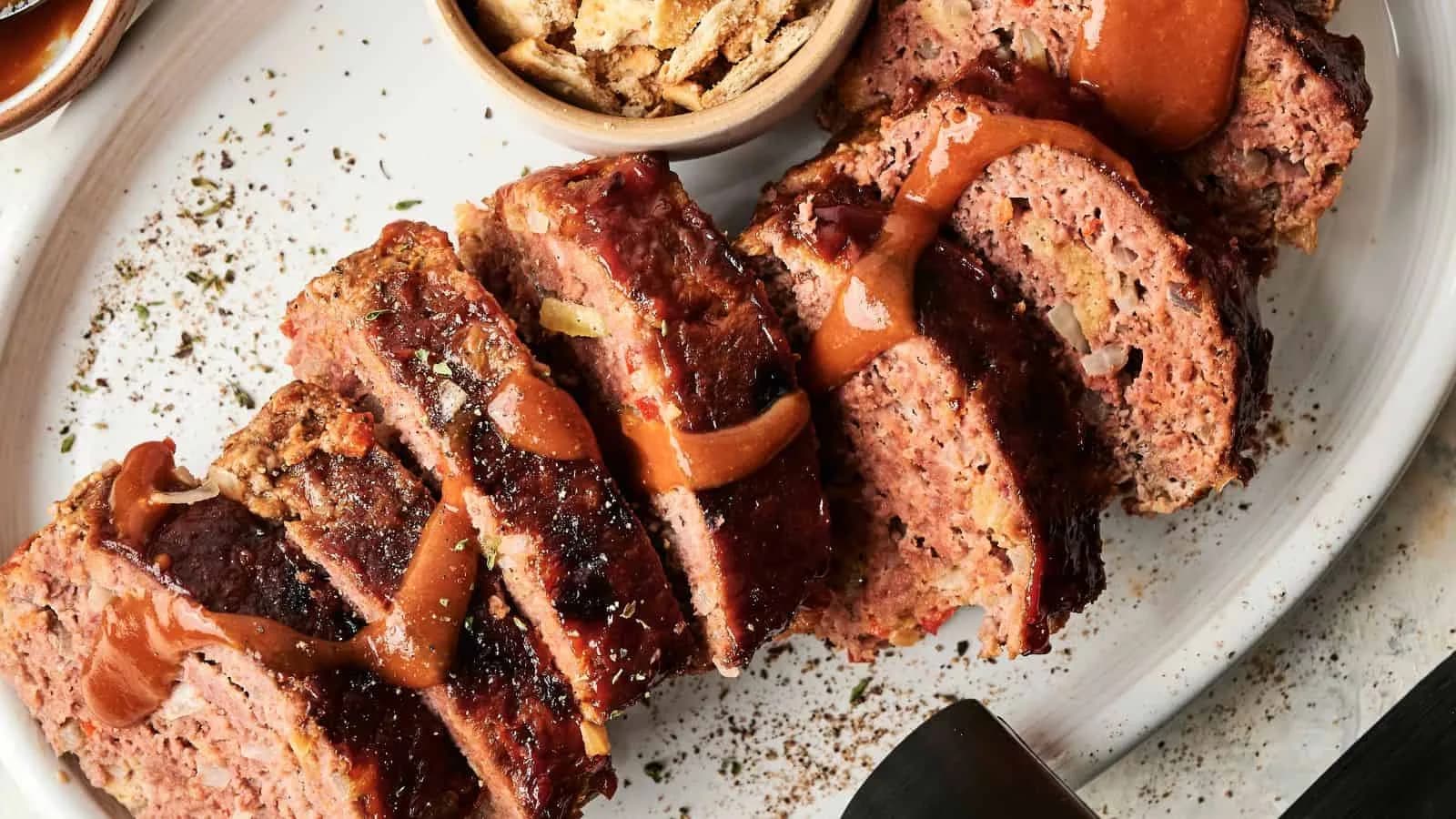 Air Fryer Cracker Barrel Meatloaf Recipe