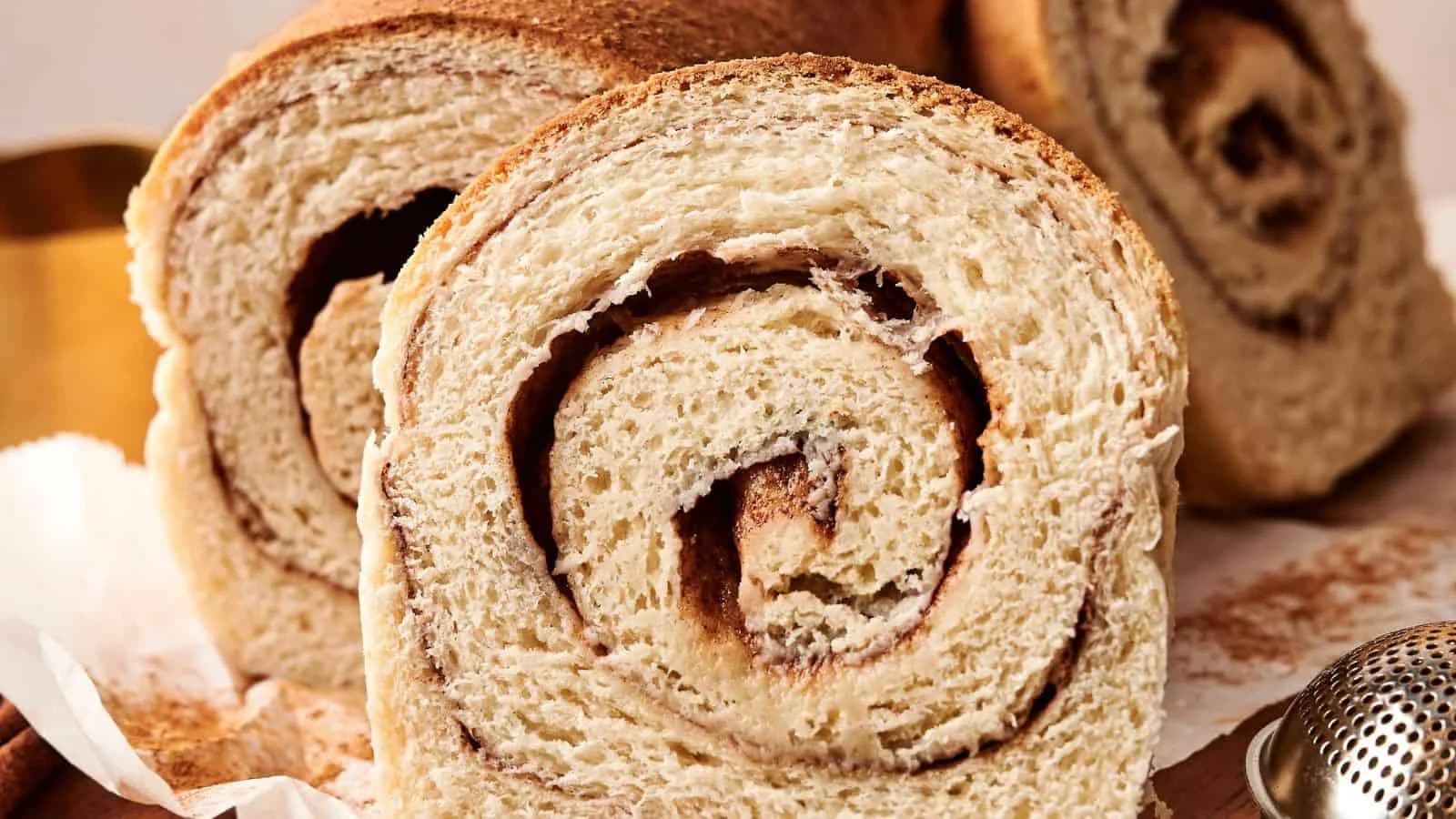 Swirled Cinnamon Bread