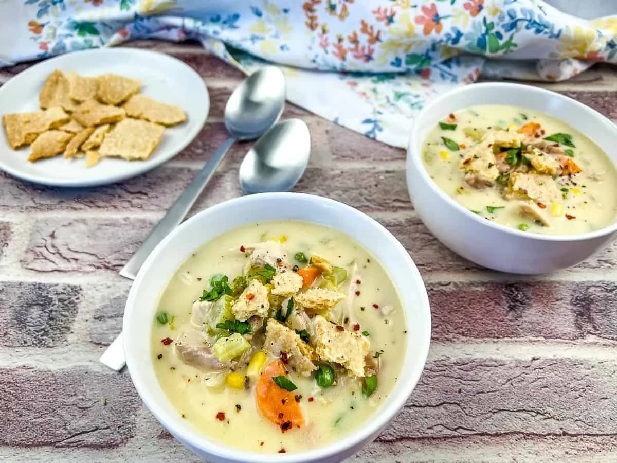 Turkey Pot Pie Soup