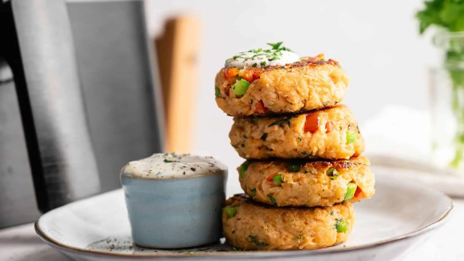 Air Fryer Salmon Croquettes