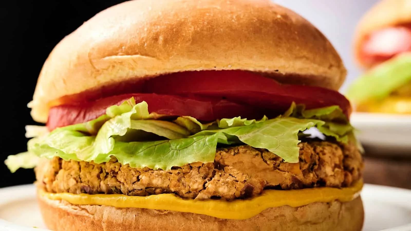 Air Fryer Chickpea Burgers