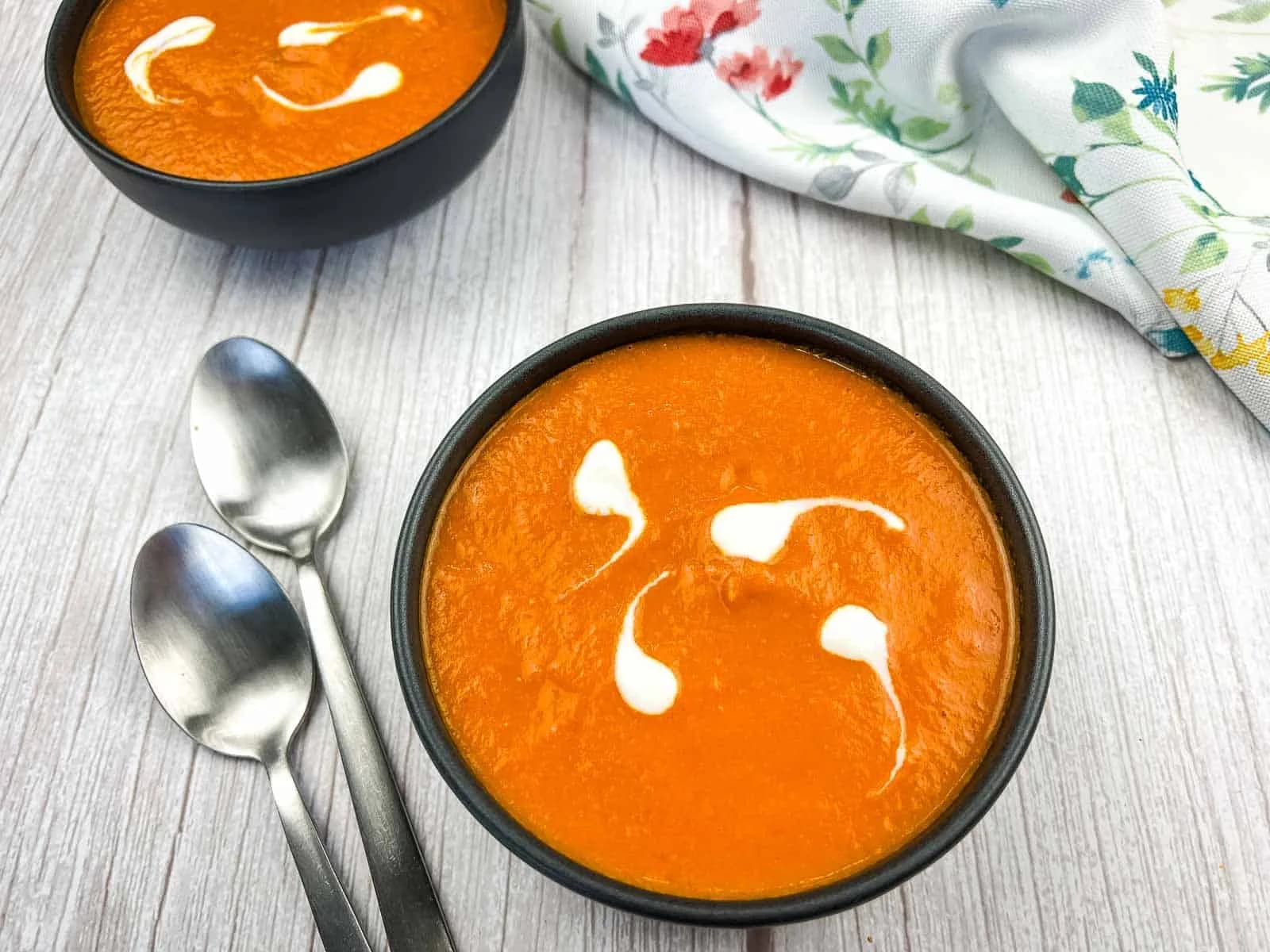 Oven Roasted Tomato Soup