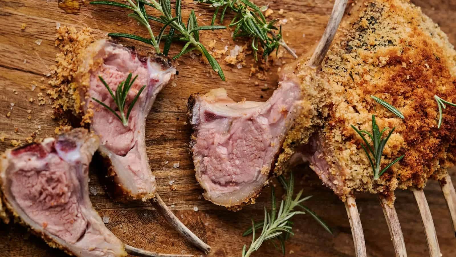 Herb-Crusted Rack of Lamb