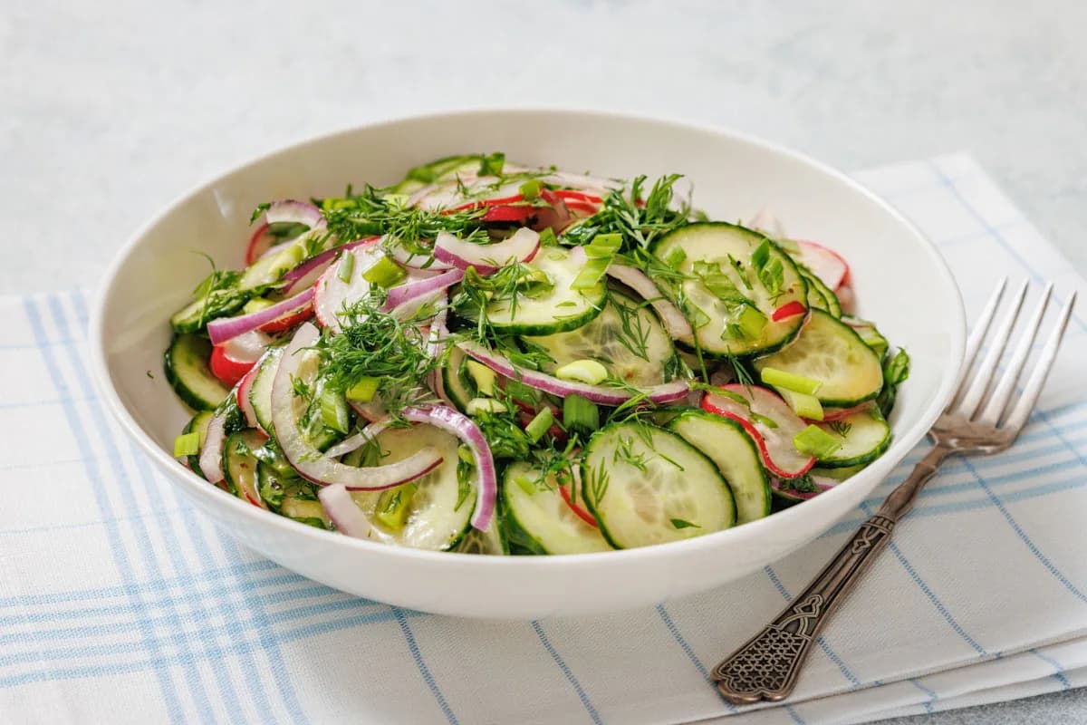 Dairy-Free Radish Salad