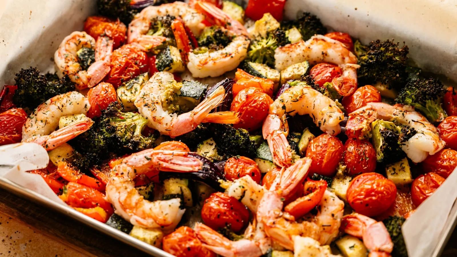 Sheet Pan Shrimp