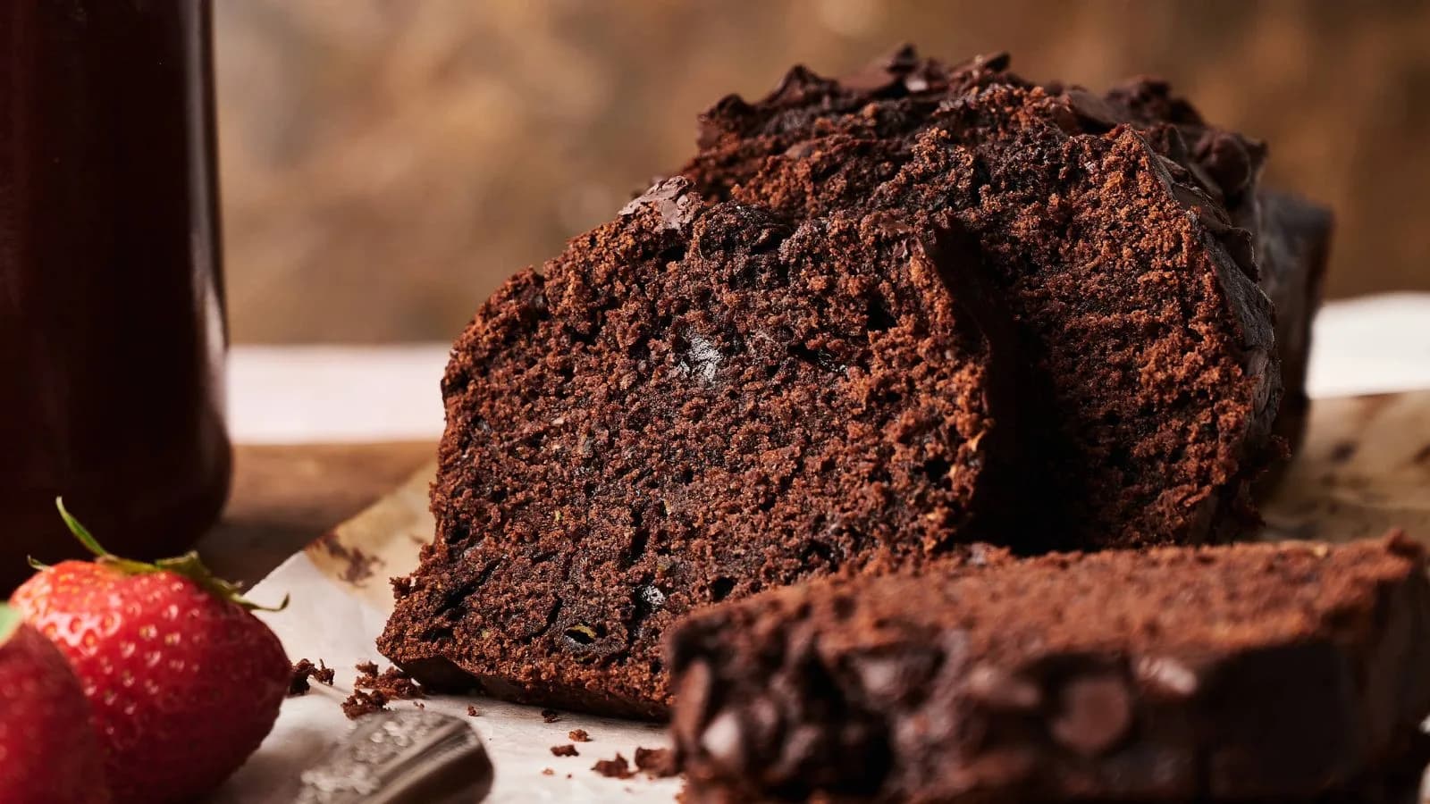 Air Fryer Chocolate Zucchini Bread
