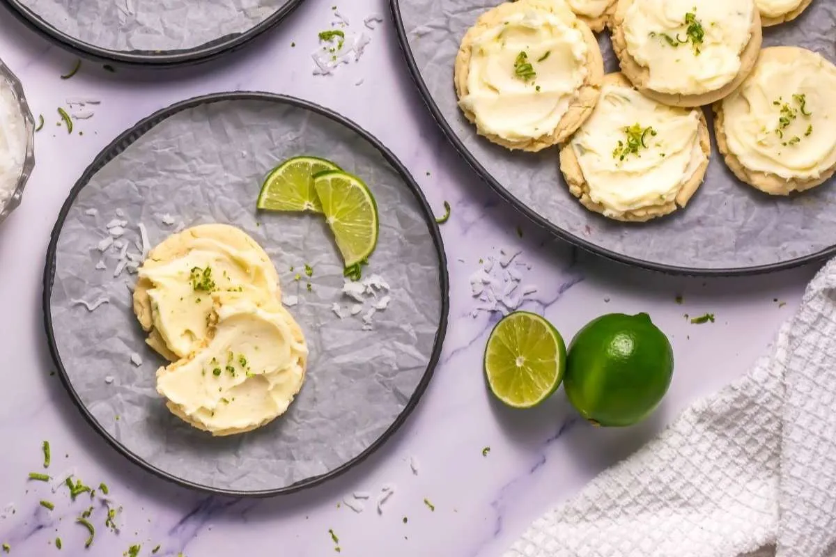 Copycat Crumble Coconut Lime Cookies