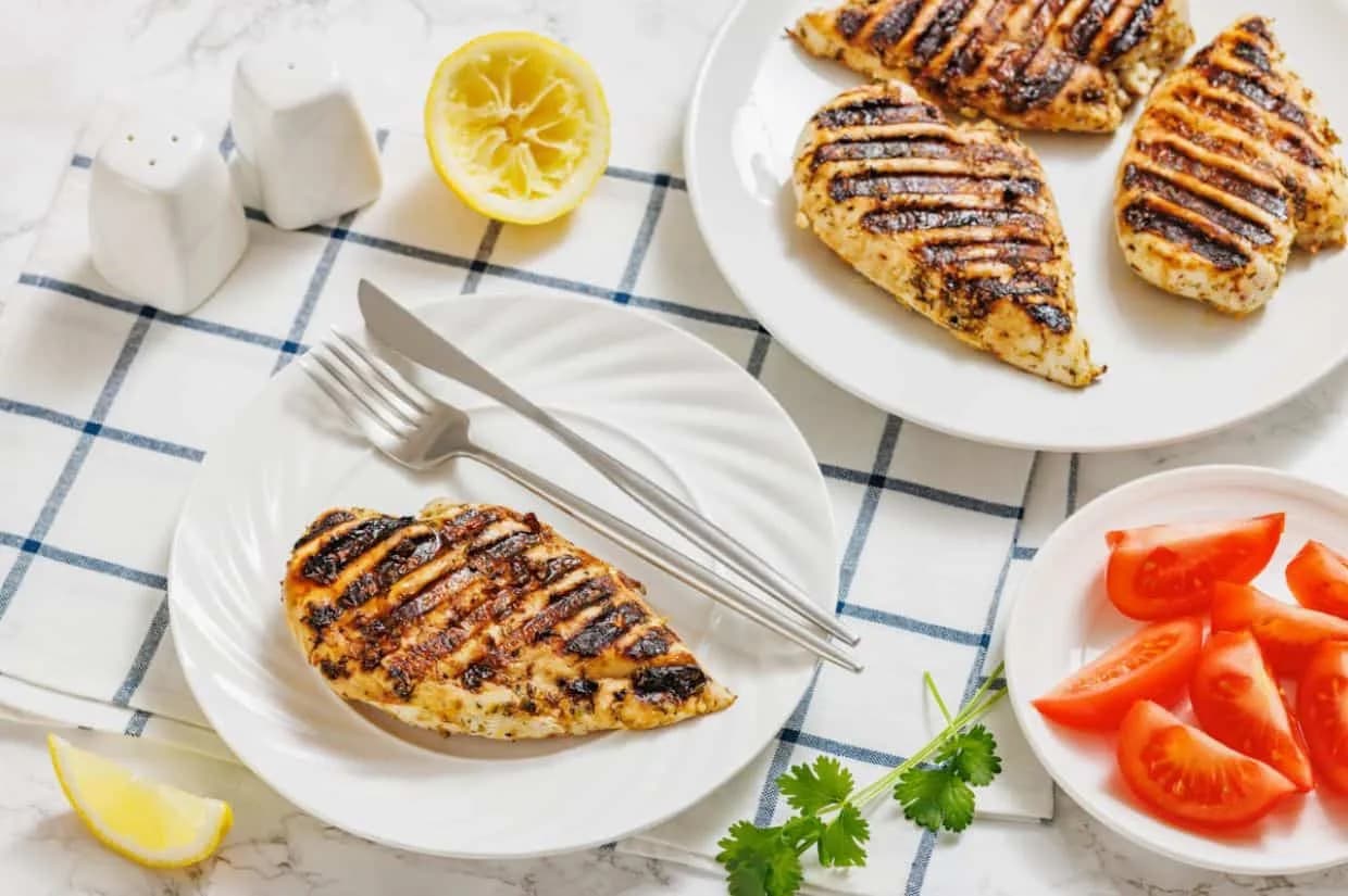 Grilled Lemon Herb Chicken