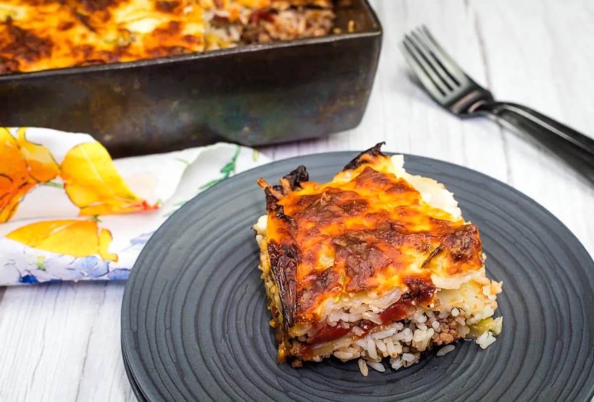 Beefy Cabbage Roll Casserole