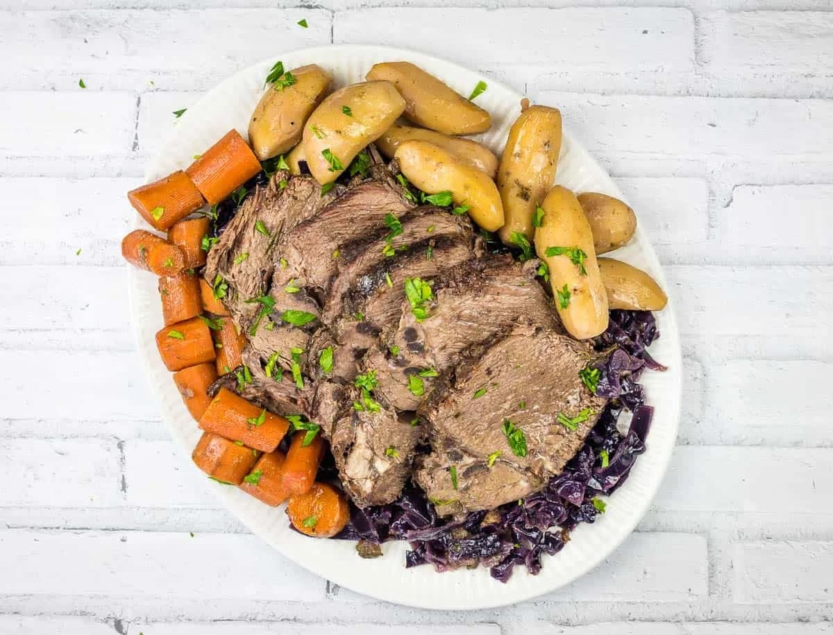 Slow Cooker German Pot Roast