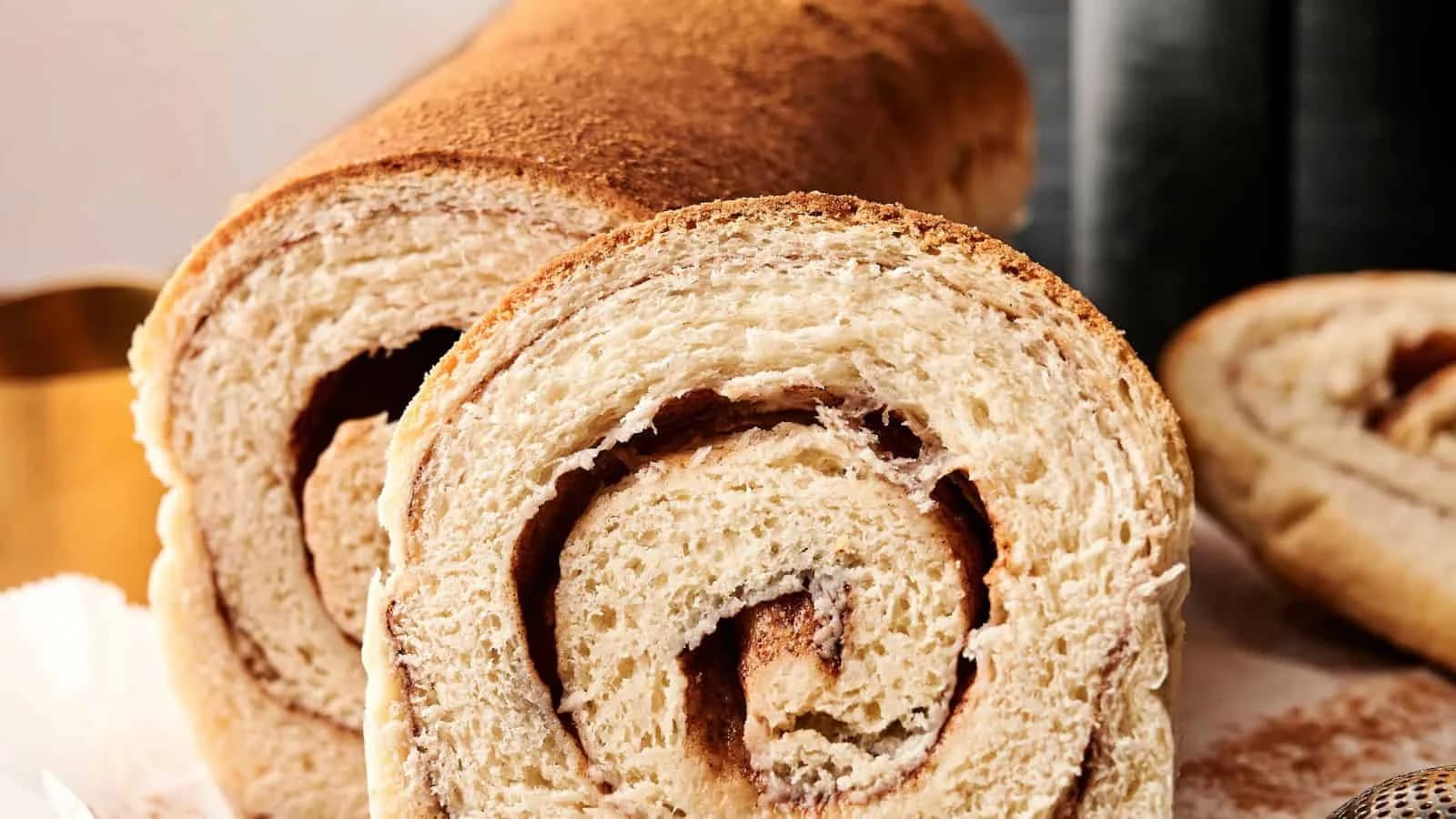 Air Fryer Cinnamon Swirl Bread