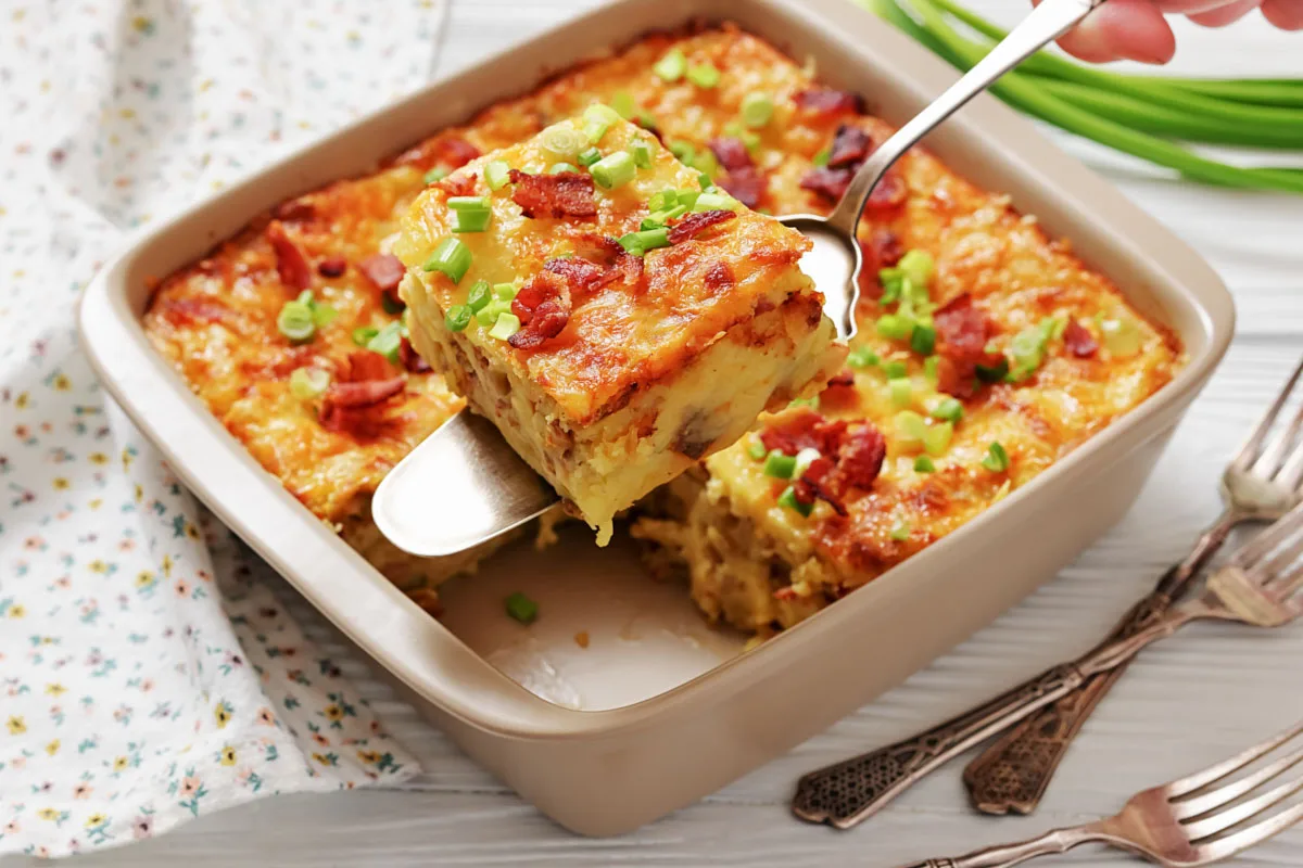 Twice-Baked Potato Casserole