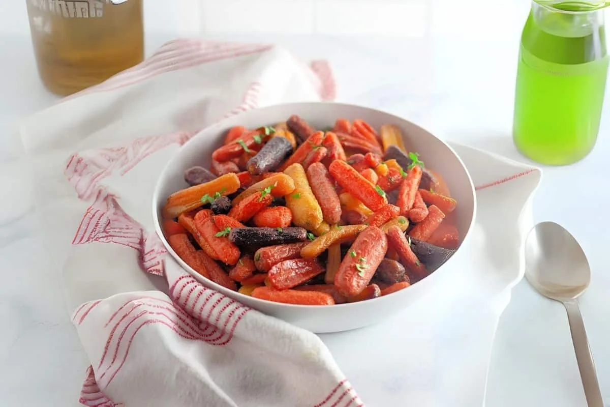 Honey Roasted Baby Carrots