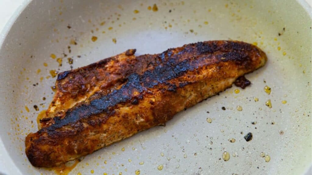 A single blackened walleye recipe.